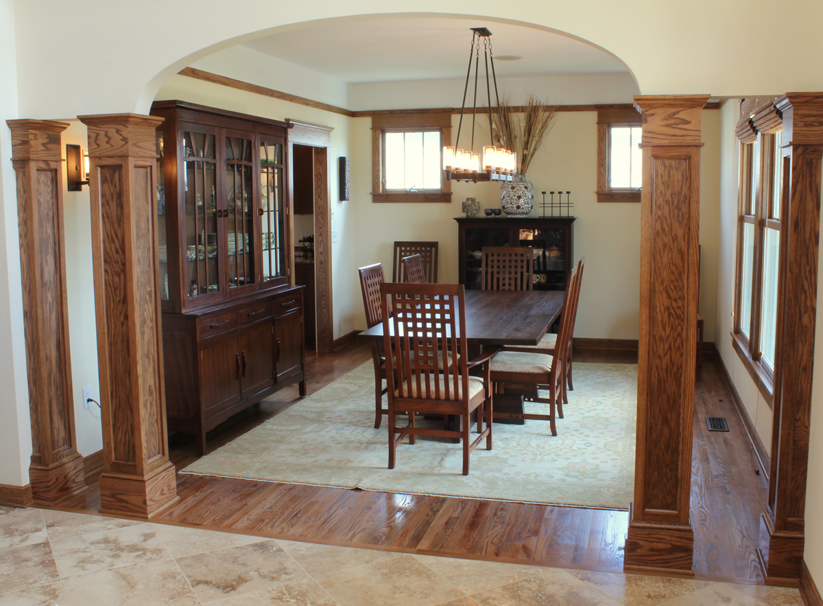 Modern Craftsman home