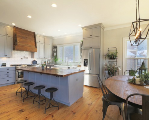 Brick Low Country kitchen