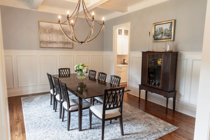 Southern Coastal dining room