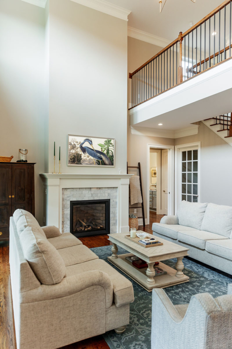 Southern Coastal living room