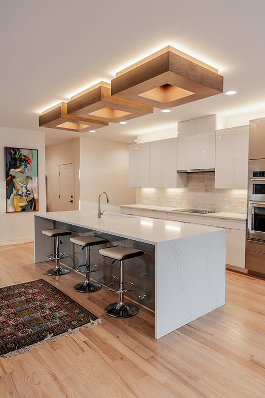 Multigenerational Modern home kitchen