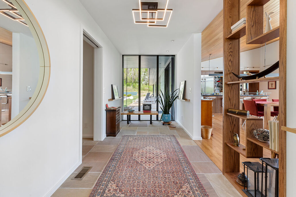 Mountain View Mid-Century home hall