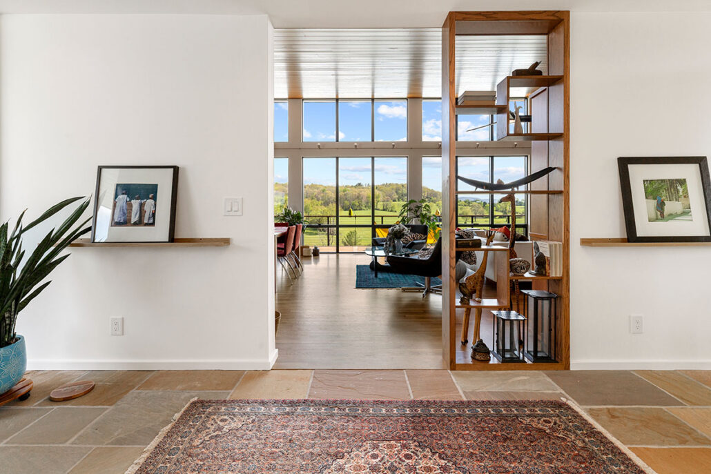 Mountain View Mid-Century home hall