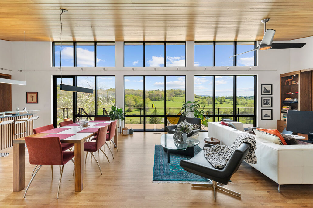 Mountain View Mid-Century home living room