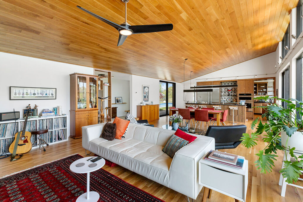 Mountain View Mid-Century home living room