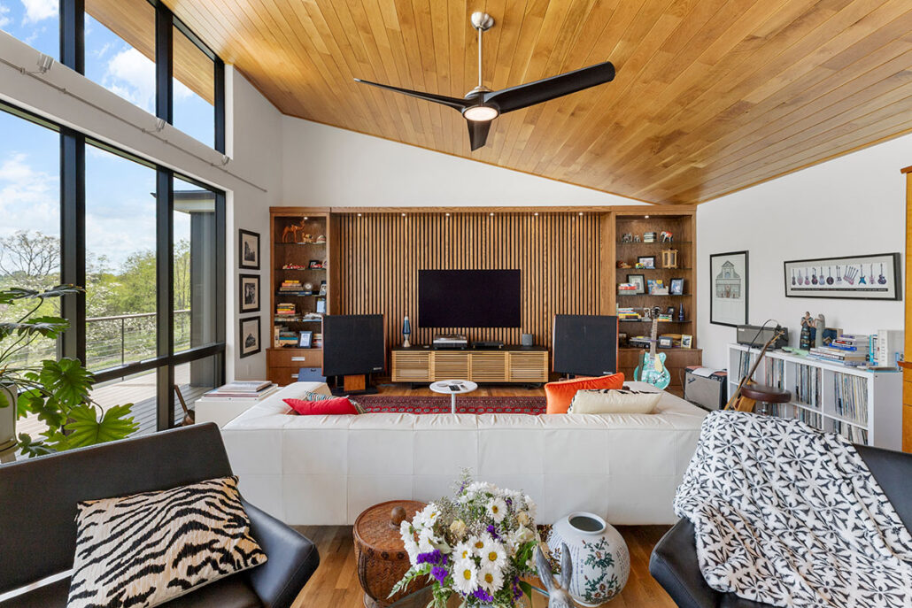 Mountain View Mid-Century home living room