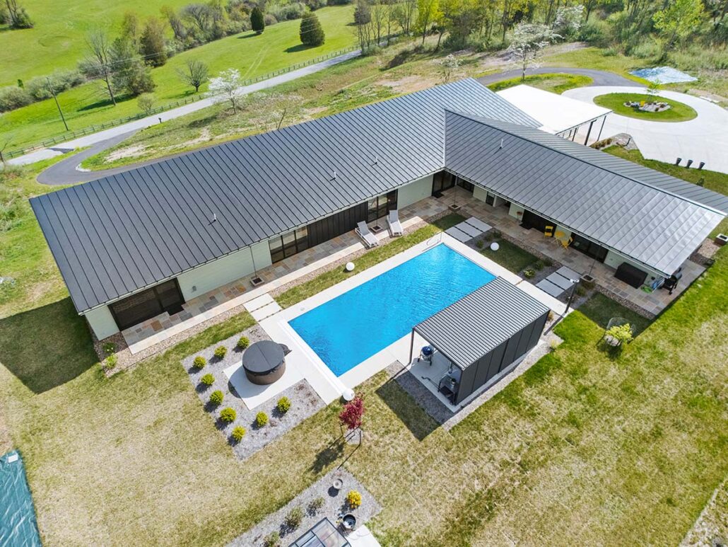 Mountain View Mid-Century home pool