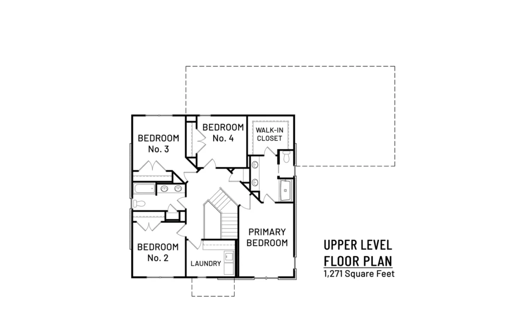 Grandin Upper Level Floor Plan